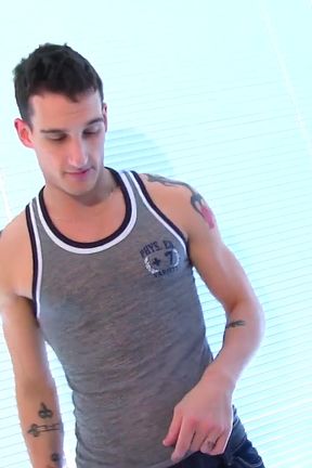 Naughty Straight Daniel Jerking Off