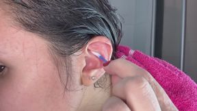 Cleaning my ears