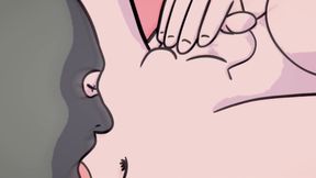 Magic Boob Drink Turns Straight Dude Into Tits and Dick, Bareback Fuck