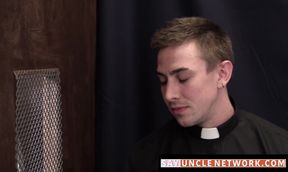 SayUncleNetwork.com - Skinny twink's forbidden fuck after sucking big cock deep