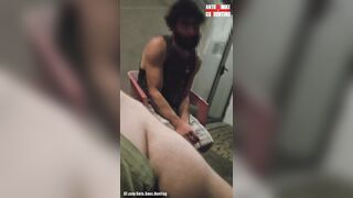 Random Heterosexual Unshaved Portuguese Boy With Large Sausage Conviced To Get His First-ever Queer Oral job