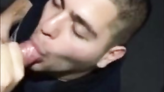 Buddy blows me and I unload all over his face 5