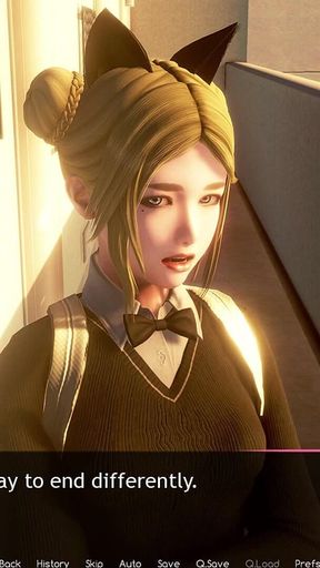 Murmur 9: Adam Presses Yui's Boobs First Time Apartment