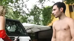 Anything Can Fit in This Blonde Slut's Ass