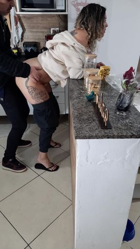 Stepdaughter Can't Even Rest While Having Breakfast