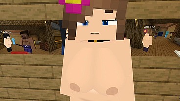 Minecraft Jenny Mod Fapcraft Jenny and Zoey are here to fuck and have a threesome