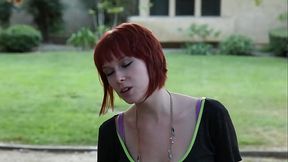 Dillion Harper passionately pussy rubbing with Spicy Redhead Zoey Nixon