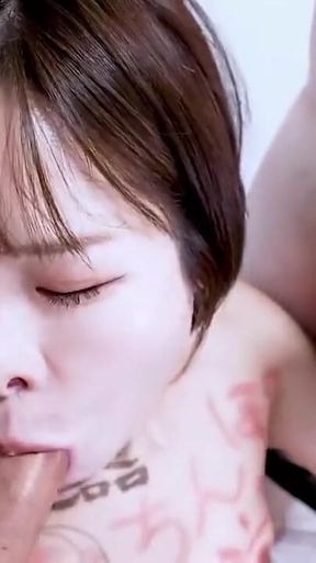 Innocent Petite Beauty Spirals Into Filthy Words Threesome Creampie Chaos