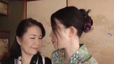 Junko Mishima and her girlfriend are enjoying in some pussy licking action