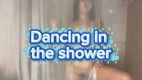 erotic dance in the shower