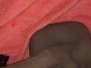 PRECUM AND MY DILDO (Spider Man Web Shooter) College Edging POV Bi Cum