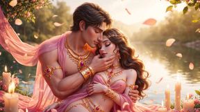Desi Bhabhi Ki Tight White Saree Mein Doggy Romance - Muscular Husband Ke Saath Full Passion Hug Sex Video