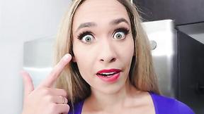 ”SPOILED COUGAR Look Up Stepson, My Eyes Are Up Here!! - Briana Banderas”