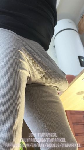 POV Oiled Uncut Thick Daddy's Cock