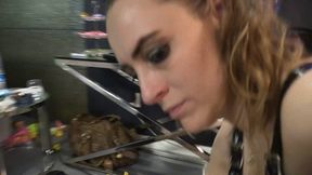 cbt just having fun with piercings and waxing