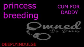 Daddy breeds you deep with rough fucking and cums inside your pussy