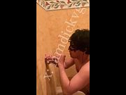 Latin boy play with a dick fake! He needs a real dick!