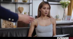 Futa Teen Bully Scarlett Alexis Big Tits Babysitter Gets Creampied Anal by Shemale Veronica Leal