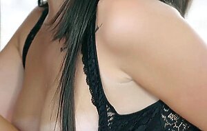 Private, gina ferocious , a 19-year-old spanish brunet