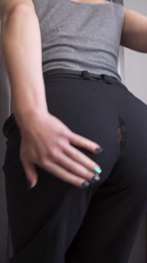Epic moment from &quot;Secretary Pants Too Tight So They Rip Open&quot;