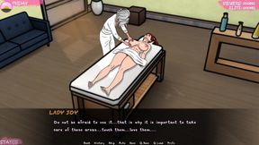 Lust Town - Gameplay - Roleplay - Lesbian - Oily Massage Teasing Boobs & Pussy