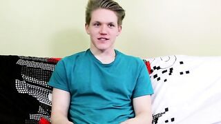 Taylor Tyce gets a naked cock in his ass after an interview