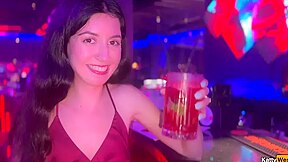 Straight From The Dance Floor To The Toilet Sex With A Stranger In Nightclub Restroom Anal And Swallowing Cum With Katty West