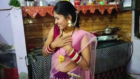 Watching Indian outdoor stepmom take a hot bath makes her stepson go crazy for fucking her