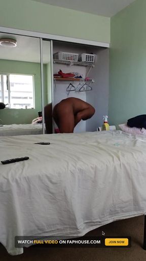 Doing Laundry Naked!