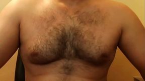 burlymonster arab guy Hairy chest ,thick dick of arabian