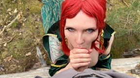 Triss seduces Geralt � Epic Witcher cosplay sex