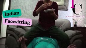 Dinner Time Face Sitting Cushion