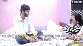 Bhabhi Ji Ne Apne Chote Dewar Ko Chodne Ka Training Deti Hai Hindi Clear Audio
