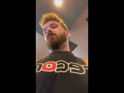 Ordering Starbucks with Massive Butt Plug Up My Ass