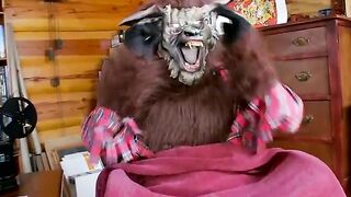 Blonde big tit little red riding hood gets fucked by a big bad cock