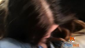 chupando una verga en el autobus y terminamos follando