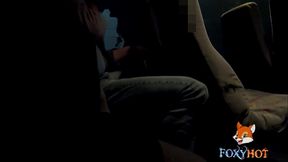 chupando una verga en el autobus y terminamos follando