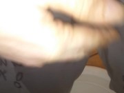 pissing in under armour shorts