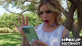 stunning blonde jesse pony wants more of nade nasty s sloppy anal!