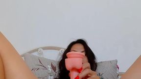 Chilean stud's big lips and chesty MILF