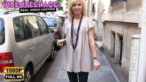 Cute 18 Year Blonde Vicky Does Another Porn Casting