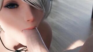 3D Compilation: NierAutomata Bj Doggy Style Anal Cock Ridding Uncensored Anime