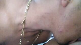 my fav big black dick bull fucks me hard into missionary after blowing my twat so great permission cuckold sex
