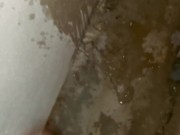 Arab Male Peeing in closed down factory. عربي يتبول