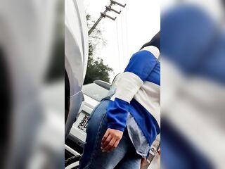 HAWT mother I'd like to fuck IN CONSTRICTED JEANS LARGE BUTT CAMELTOE BUBBLE BOOTY HAWT OLDER MAMA