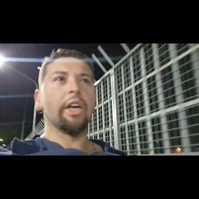 I went out on the street and ended up taking urine