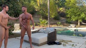 bts, uncut & raw video with luna luxe & vince carter