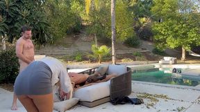 bts, uncut & raw video with luna luxe & vince carter