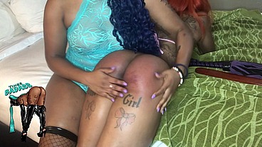 BDSM Barbie Good Girl gone bad Tinee Badass gets extreme spanking lezdom