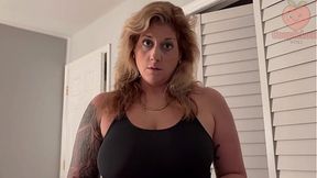 Busty blonde & brunette amateur MILFs get caught with nudes